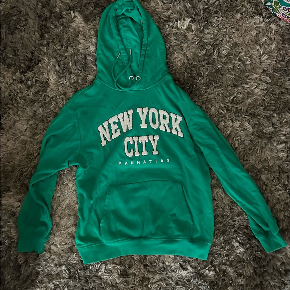 H&M Teal Hoodie